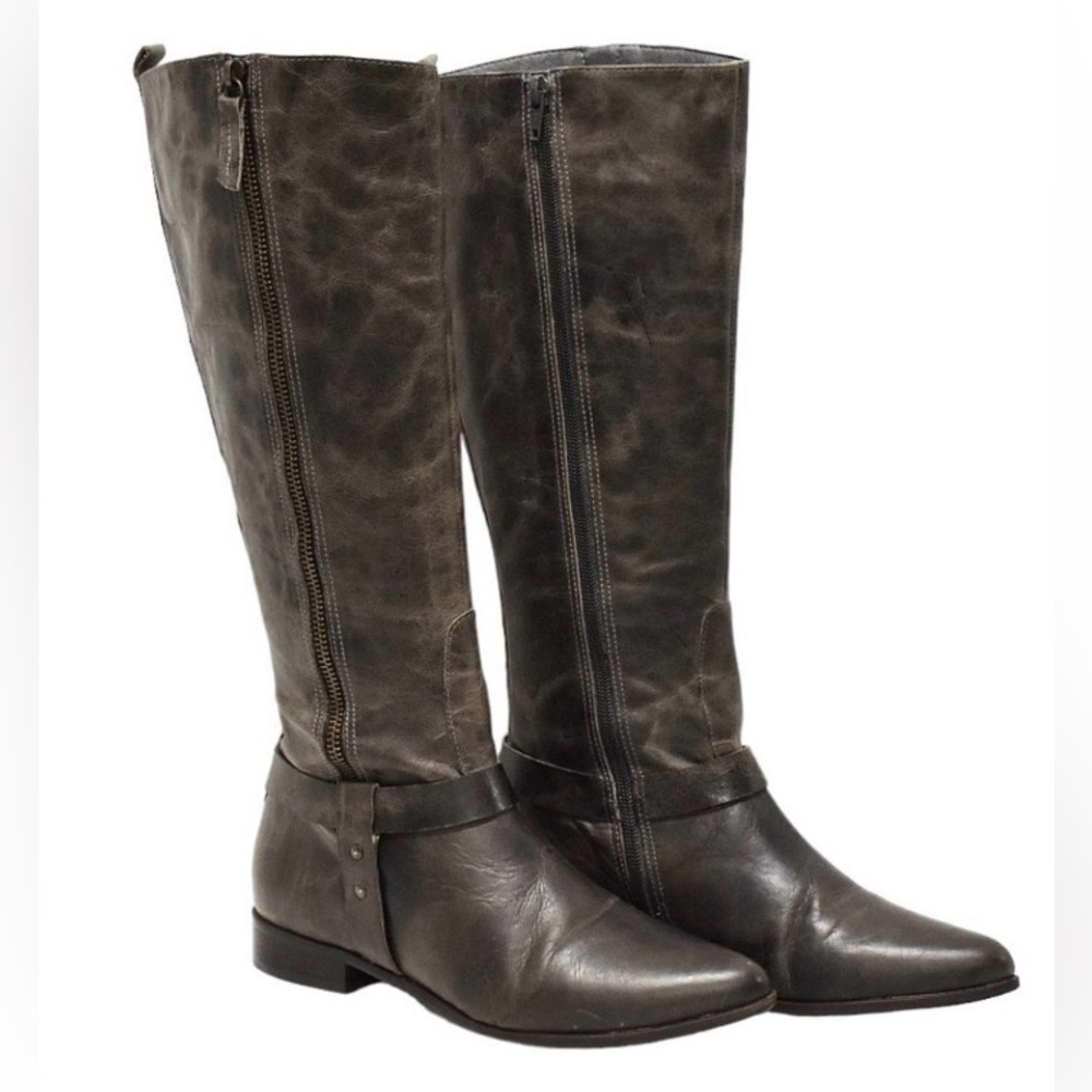 Matisse Brown Over the Knee Boots with Classic Riding Style